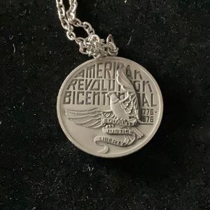 Bicentennial American Revolution Necklace